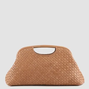 Cheap Officine Creative HELEN 08 - Leather Clutch Bag BROWN