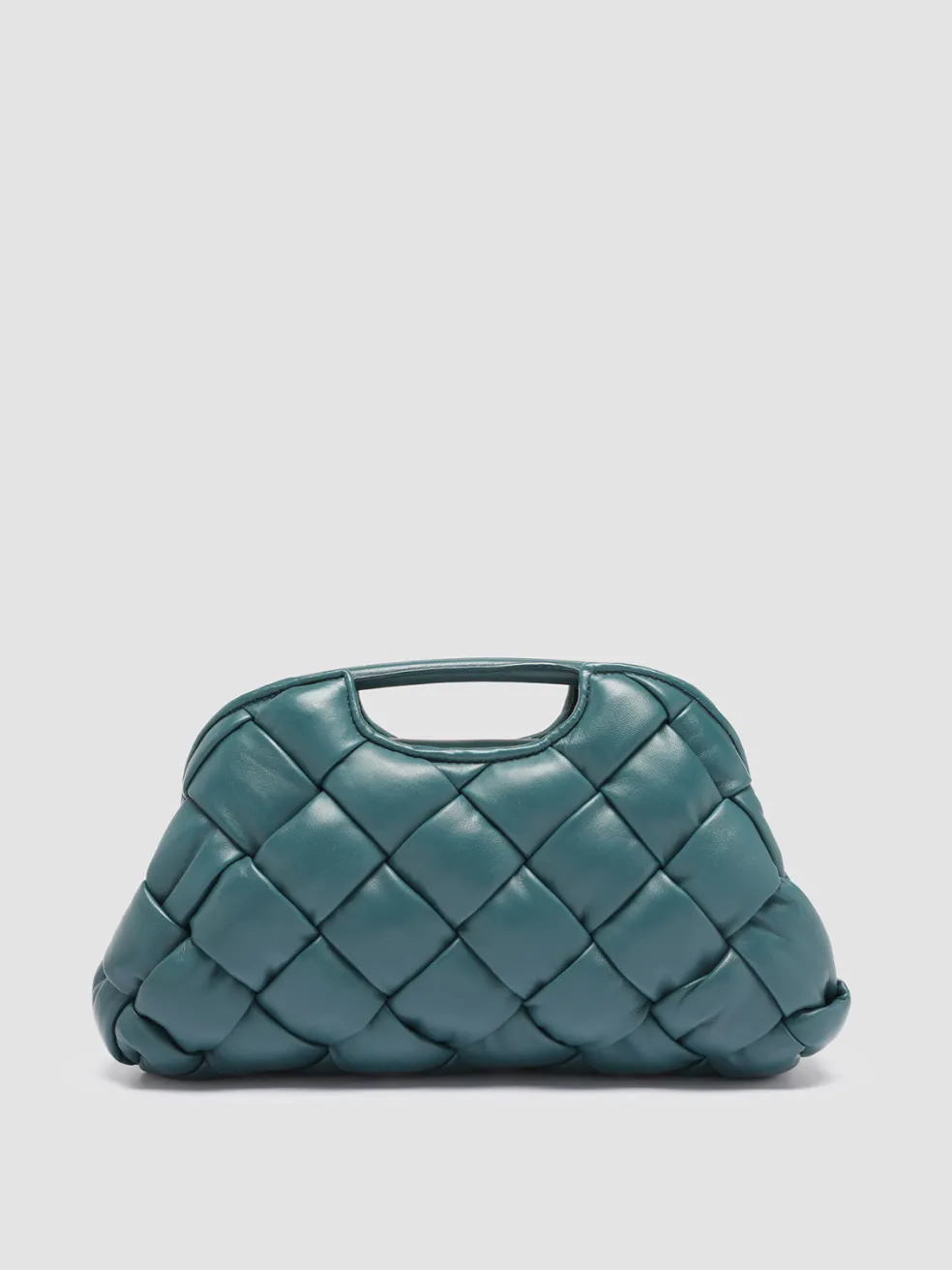 Online Officine Creative HELEN 08 - Leather Clutch Bag GREEN