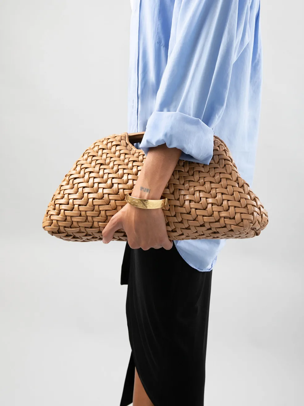 Cheap Officine Creative HELEN 08 - Leather Clutch Bag GREY