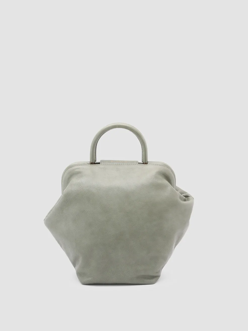 Online Officine Creative HELEN 18 - Leather Shoulder Bag GREY