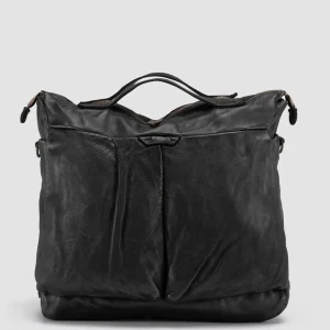 Discount Officine Creative HELMET 036 - Leather Backpack BLACK