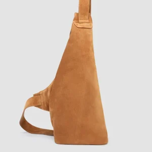 Hot Officine Creative HELMET 35 - Suede Backpack BROWN