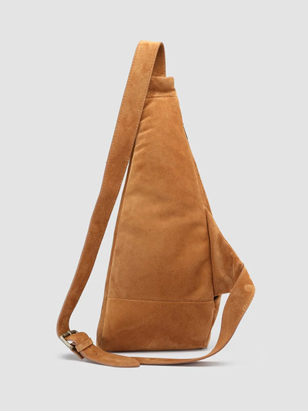 Hot Officine Creative HELMET 35 - Suede Backpack BROWN