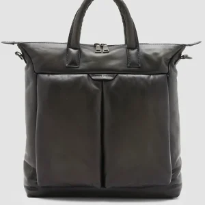 Flash Sale Officine Creative HELMET 32 - Green Leather Tote Bag BOSCO