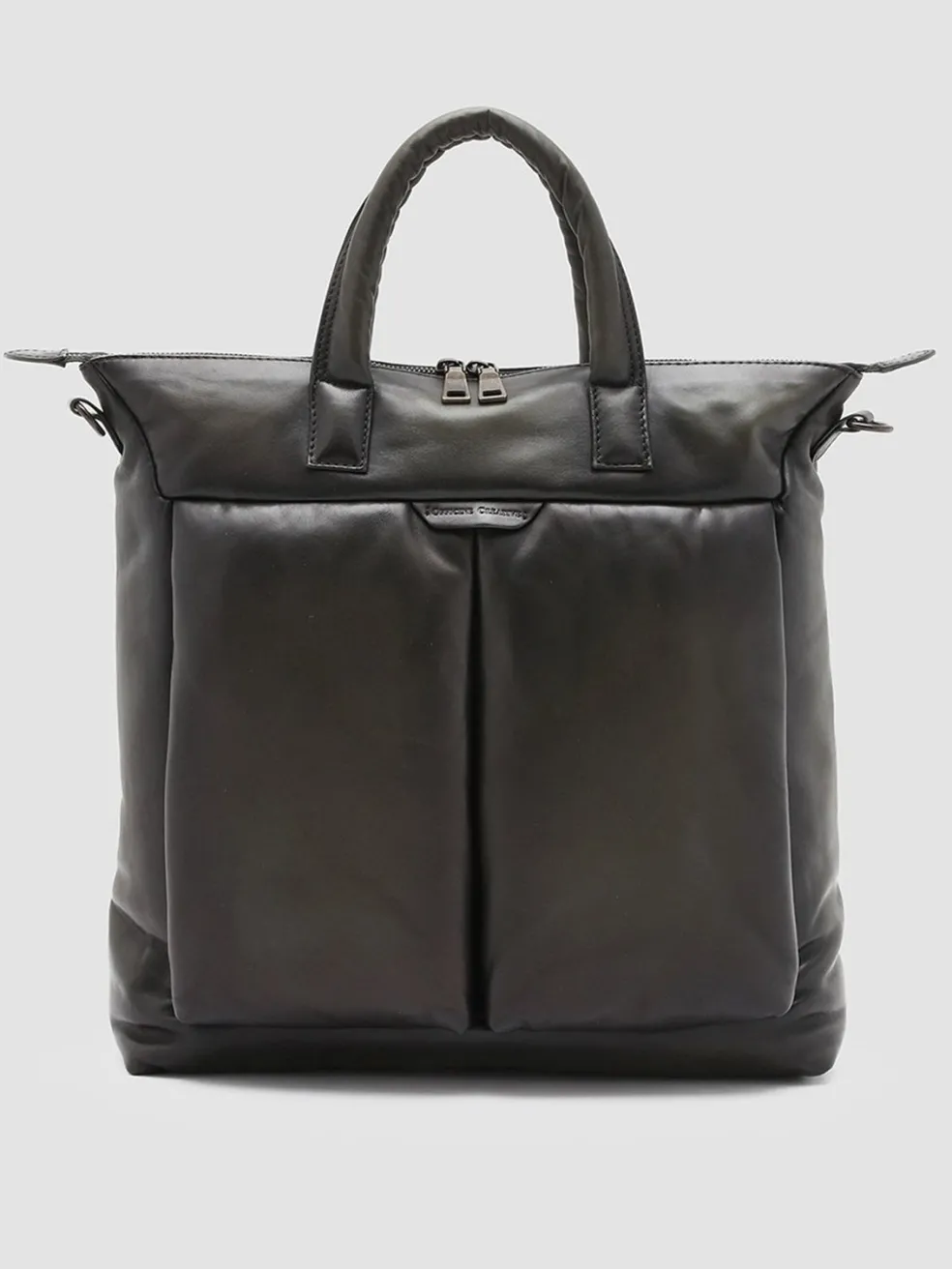 Flash Sale Officine Creative HELMET 32 - Green Leather Tote Bag BOSCO