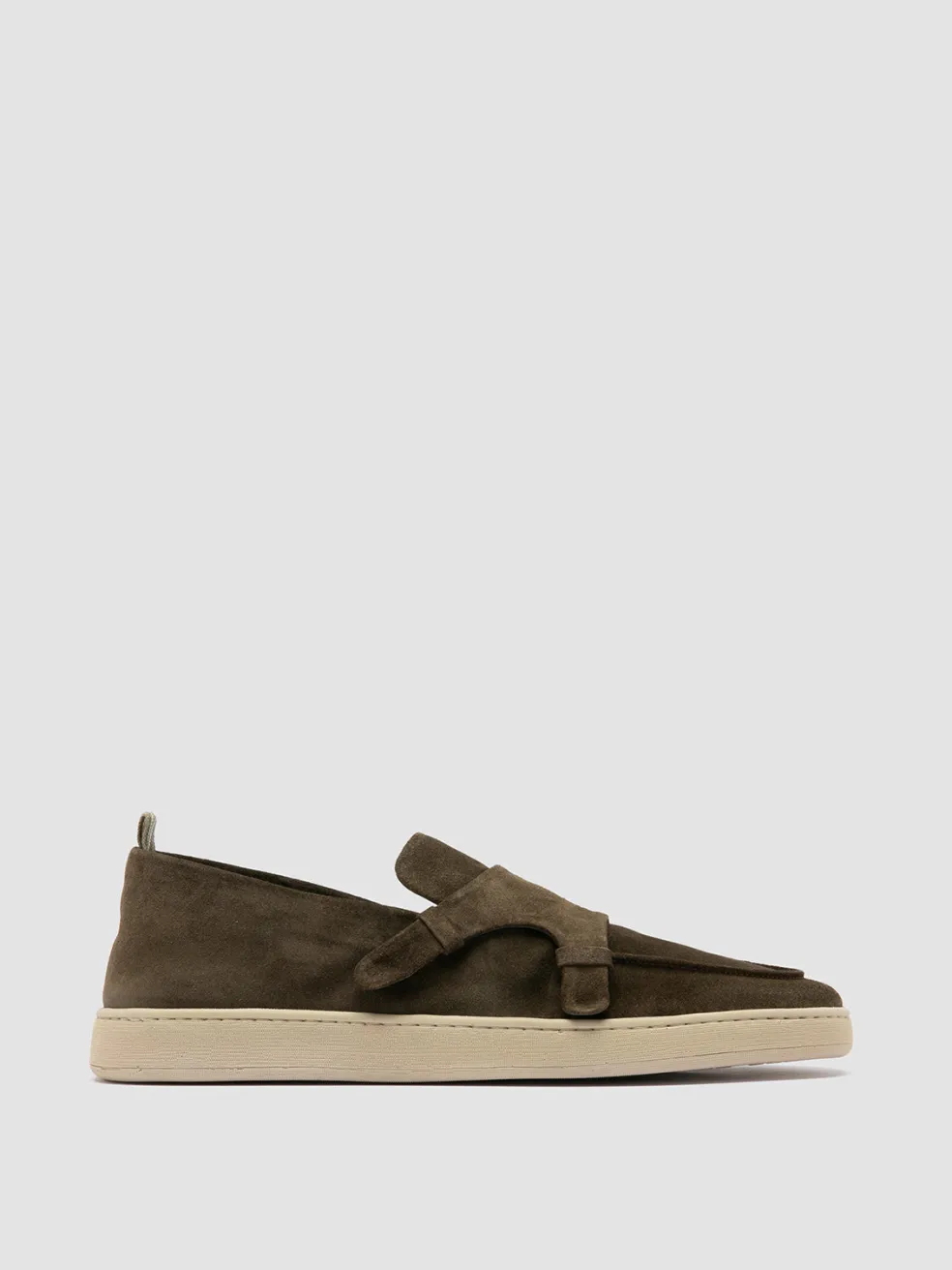 Online Officine Creative HERBIE 005 - Suede Low Top Sneakers GREEN