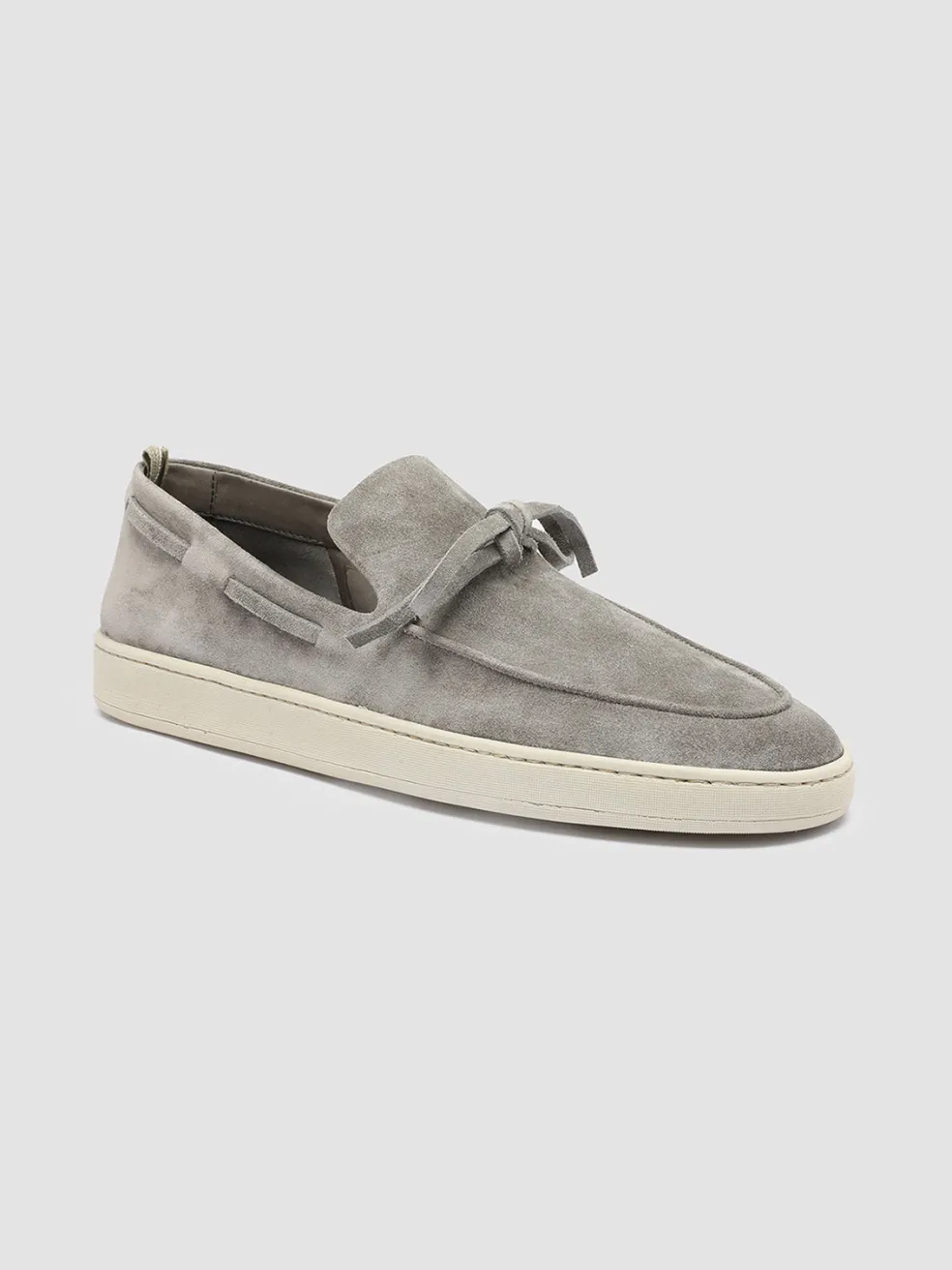 Flash Sale Officine Creative HERBIE 003 - Suede Boat Loafers GREY