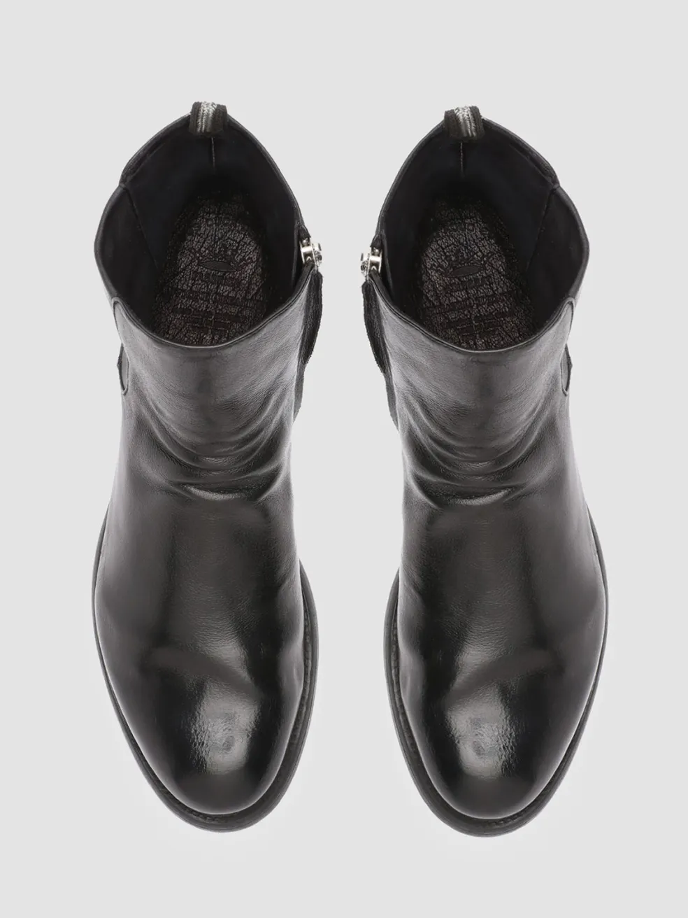 Cheap Officine Creative HIVE 036 - Leather Ankle Boots BLACK