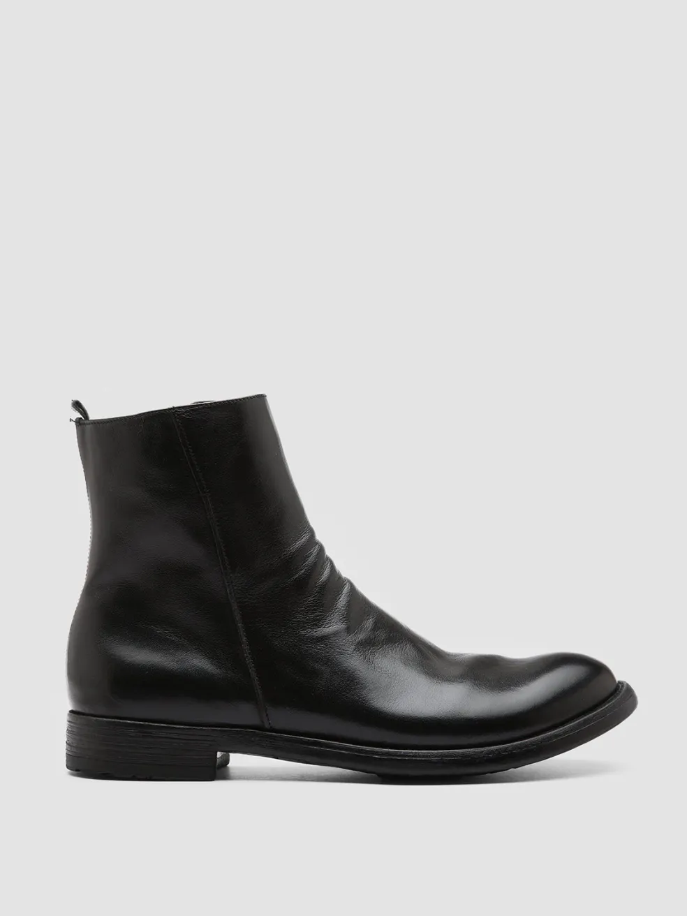 Online Officine Creative HIVE 010 - Leather Boots BLACK