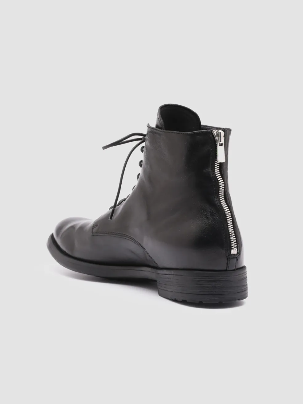 Online Officine Creative HIVE 016 - Leather Boots BLACK
