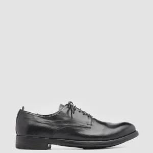 Best Officine Creative HIVE 008 - Leather Derby Shoes BLACK