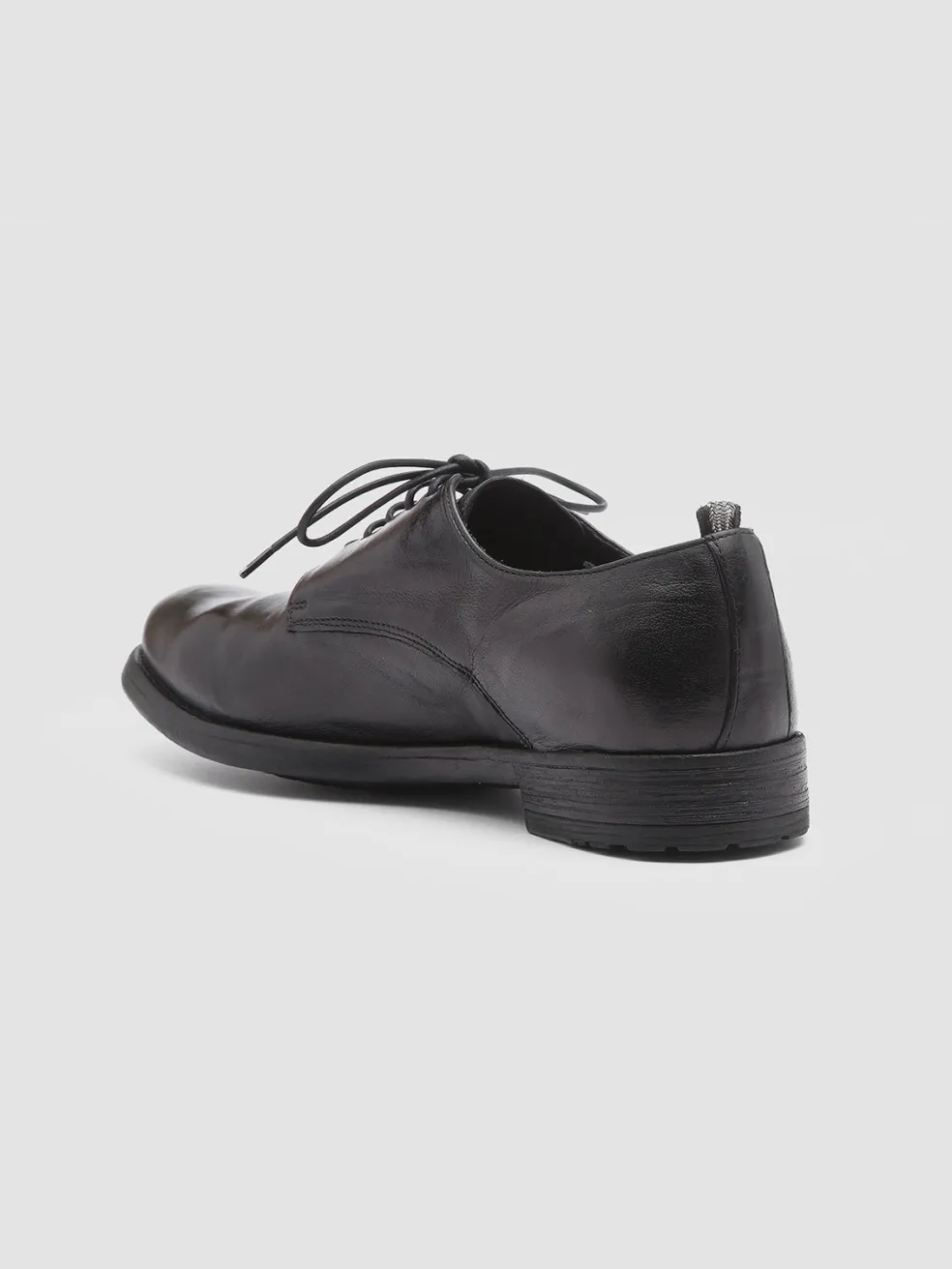 Best Officine Creative HIVE 008 - Leather Derby Shoes BLACK
