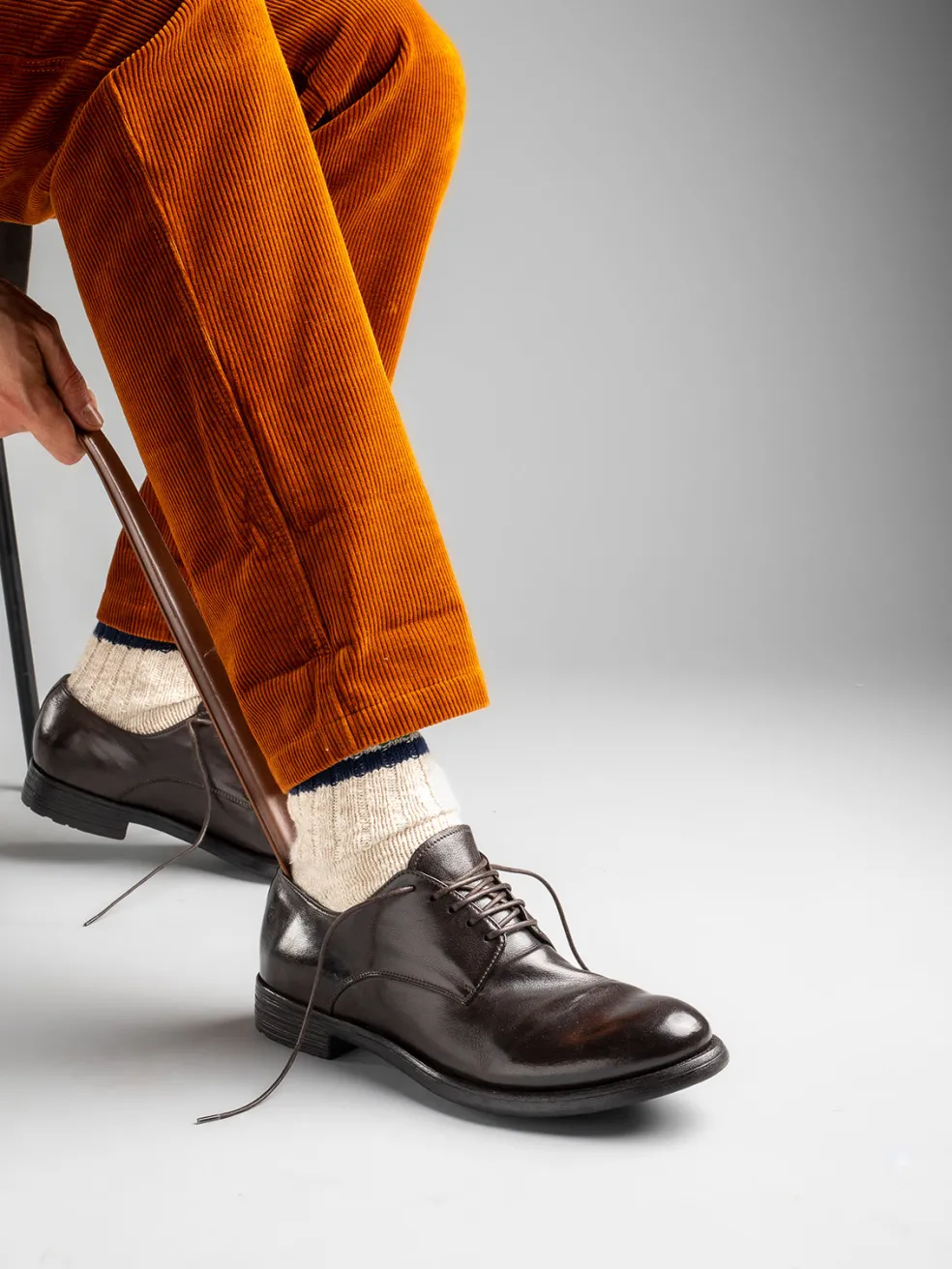 Best Officine Creative HIVE 008 - Leather Derby Shoes BLACK