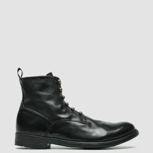 Best Sale Officine Creative HIVE 051 - Leather Zip Boots BLACK