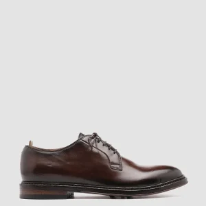 Hot Officine Creative HOPKINS 003 - Leather Derby Shoes BROWN