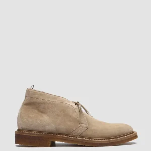 Cheap Officine Creative HOPKINS CREPE 114 - Taupe Suede Chukka Boots TAN