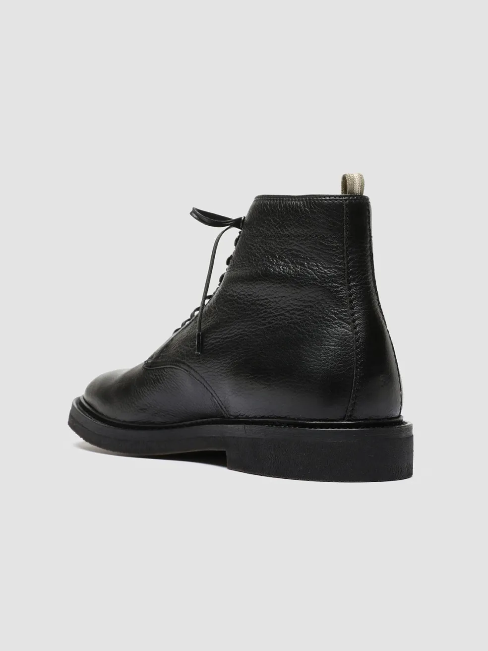 Fashion Officine Creative HOPKINS FLEXI 203 - Leather Lace-up Boots BLACK