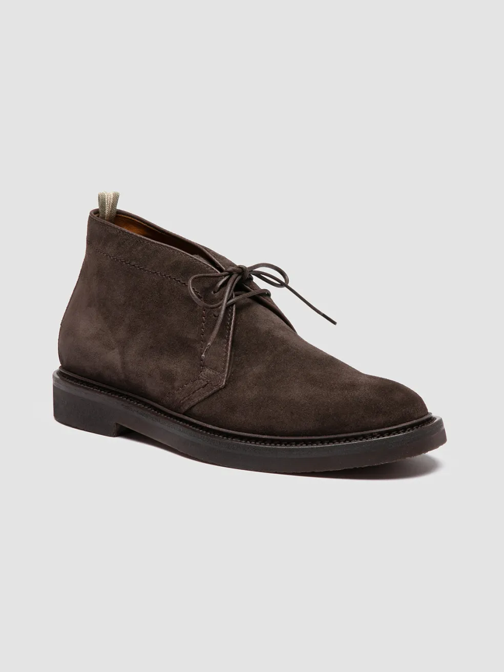 Hot Officine Creative HOPKINS FLEXI 202 - Brown Suede Chukka Boots PEPE