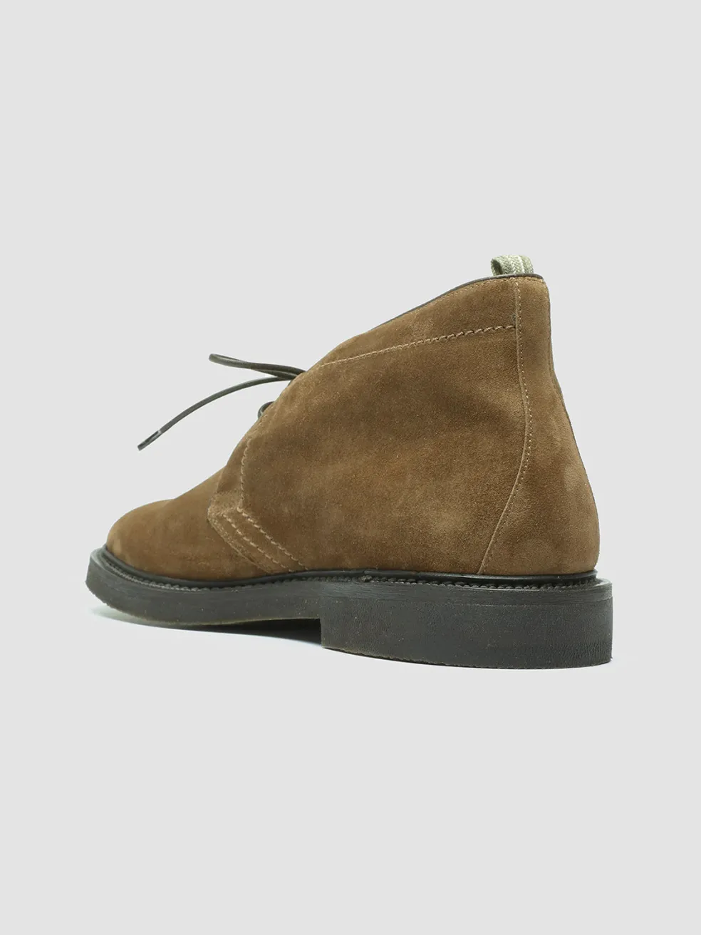 Clearance Officine Creative HOPKINS FLEXI 202 - Brown Suede Chukka Boots DARK BROWN
