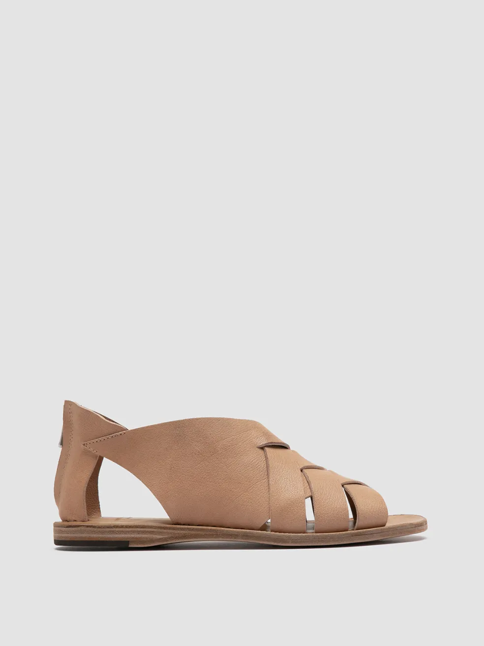 Shop Officine Creative ITACA 048 - Leather Fisherman Sandals TAUPE