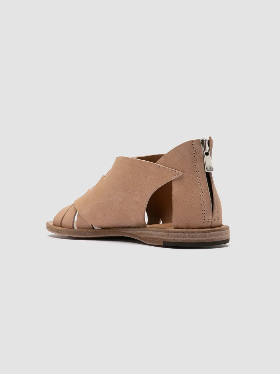 Shop Officine Creative ITACA 048 - Leather Fisherman Sandals TAUPE