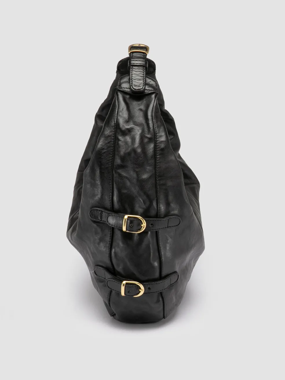 Cheap Officine Creative JULIE 008 - Leather Shoulder Bag BLACK