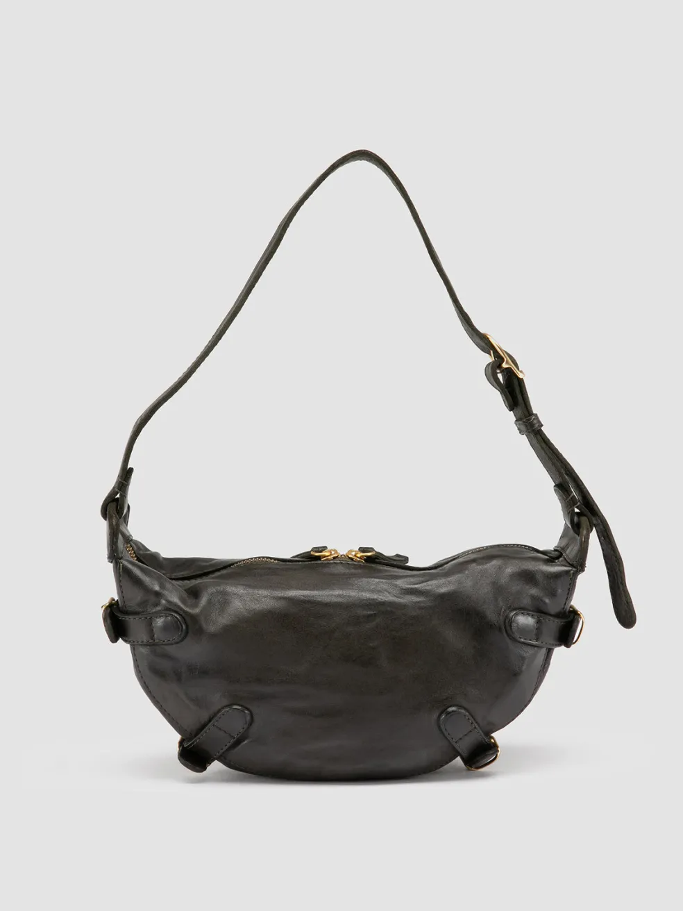 Cheap Officine Creative JULIE 006 - Leather Shoulder Bag GREEN