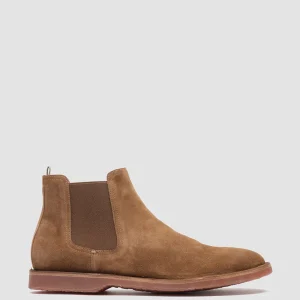 Fashion Officine Creative KENT 005 - Brown Suede Chelsea Boots TOSCANO