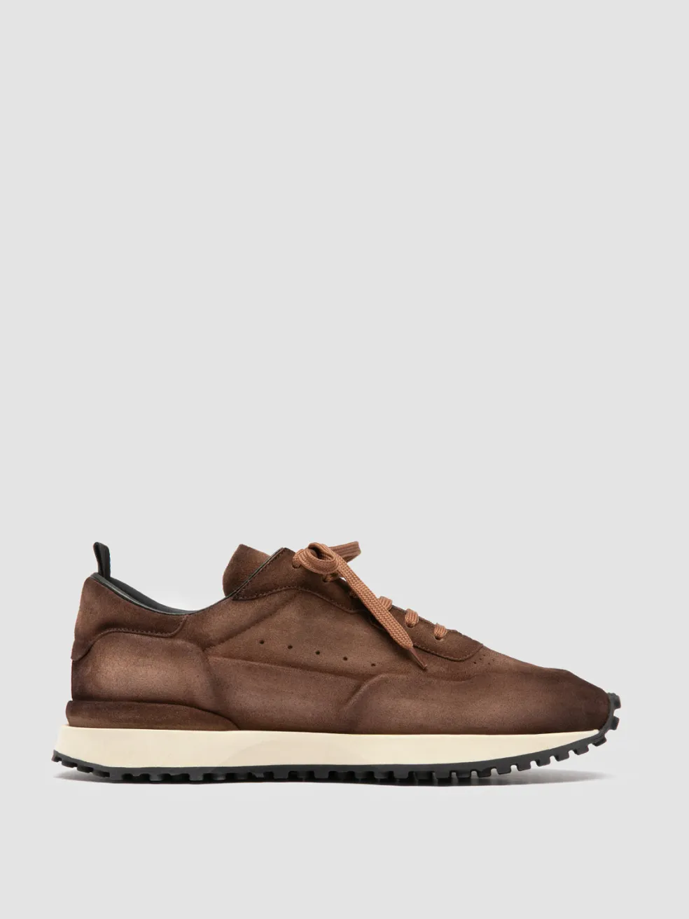 Store Officine Creative KEYNES 001 - Suede Sneakers TAUPE