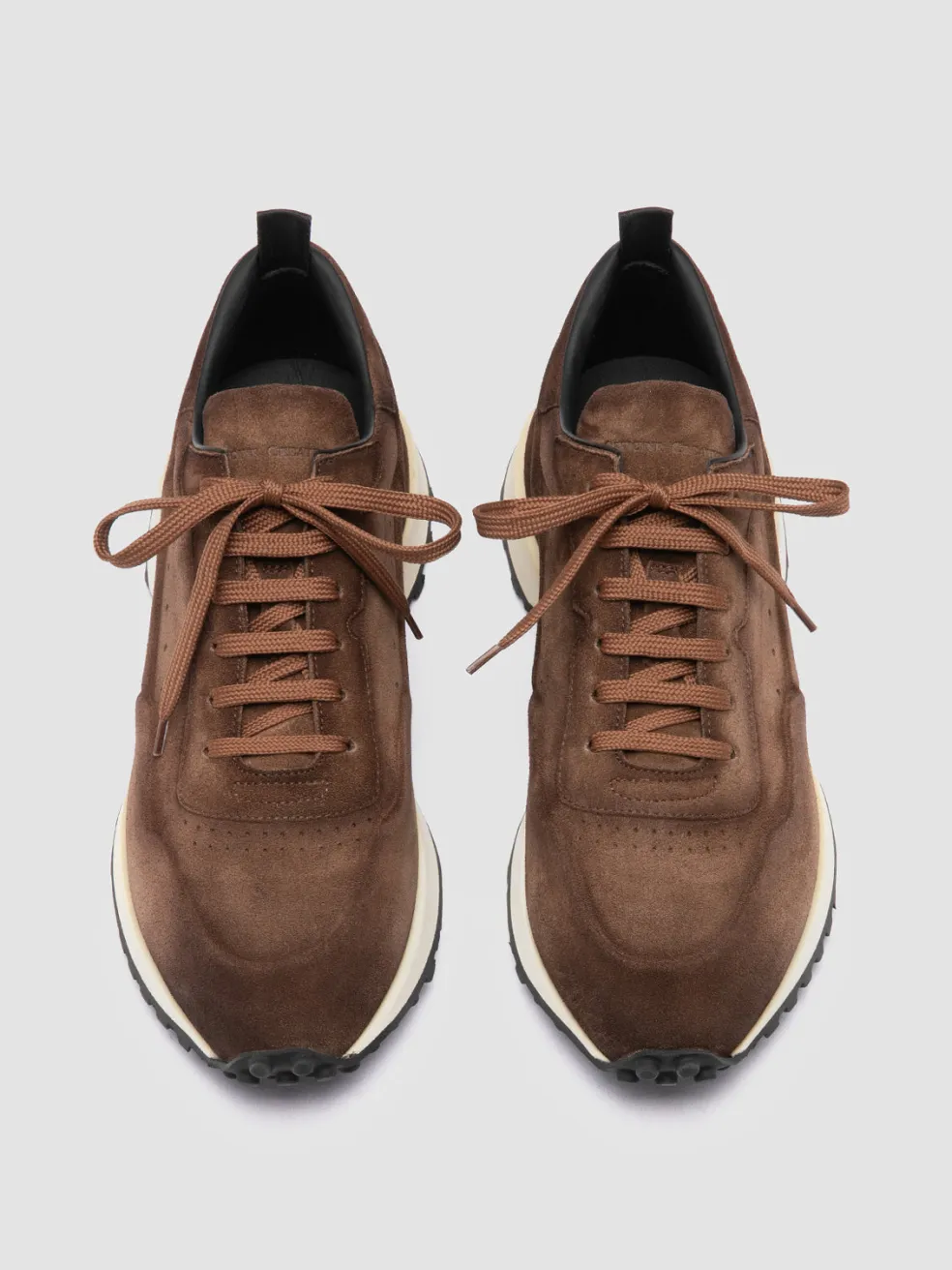 Store Officine Creative KEYNES 001 - Suede Sneakers TAUPE