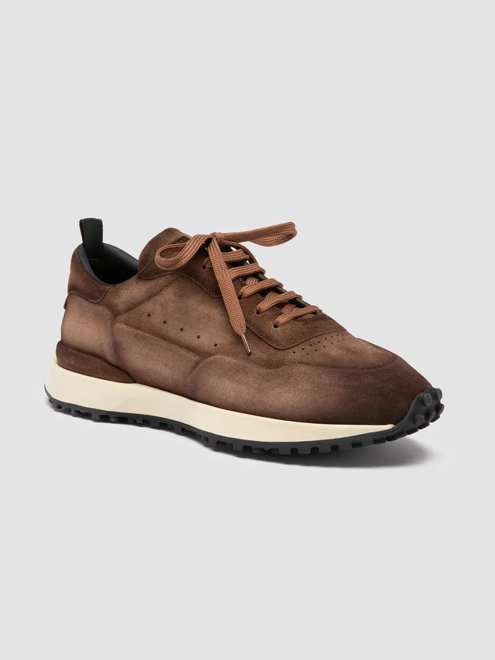 Store Officine Creative KEYNES 001 - Suede Sneakers TAUPE