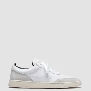 Hot Officine Creative KRIS LUX 001 - White Leather And Suede Sneakers WHITE/GREY