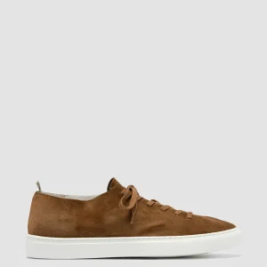 Sale Officine Creative LEGGERA 001 - Brown Suede Low Top Sneakers BIRRA
