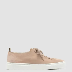Cheap Officine Creative LEGGERA 100 - Rose Suede Low Top Sneakers CIPRIA