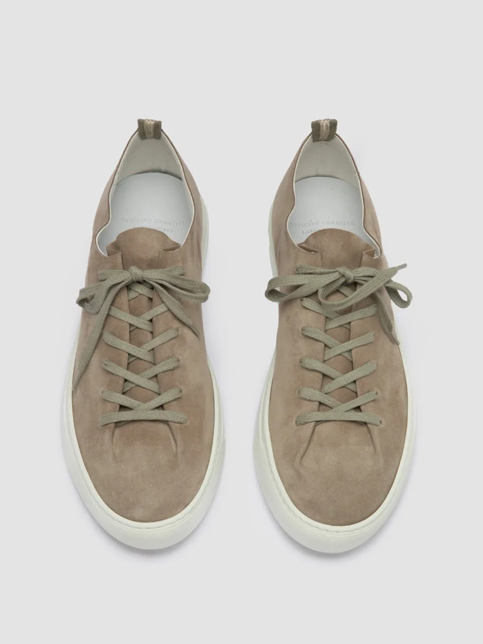 Sale Officine Creative LEGGERA 001 - Suede Low Top Sneakers TAUPE