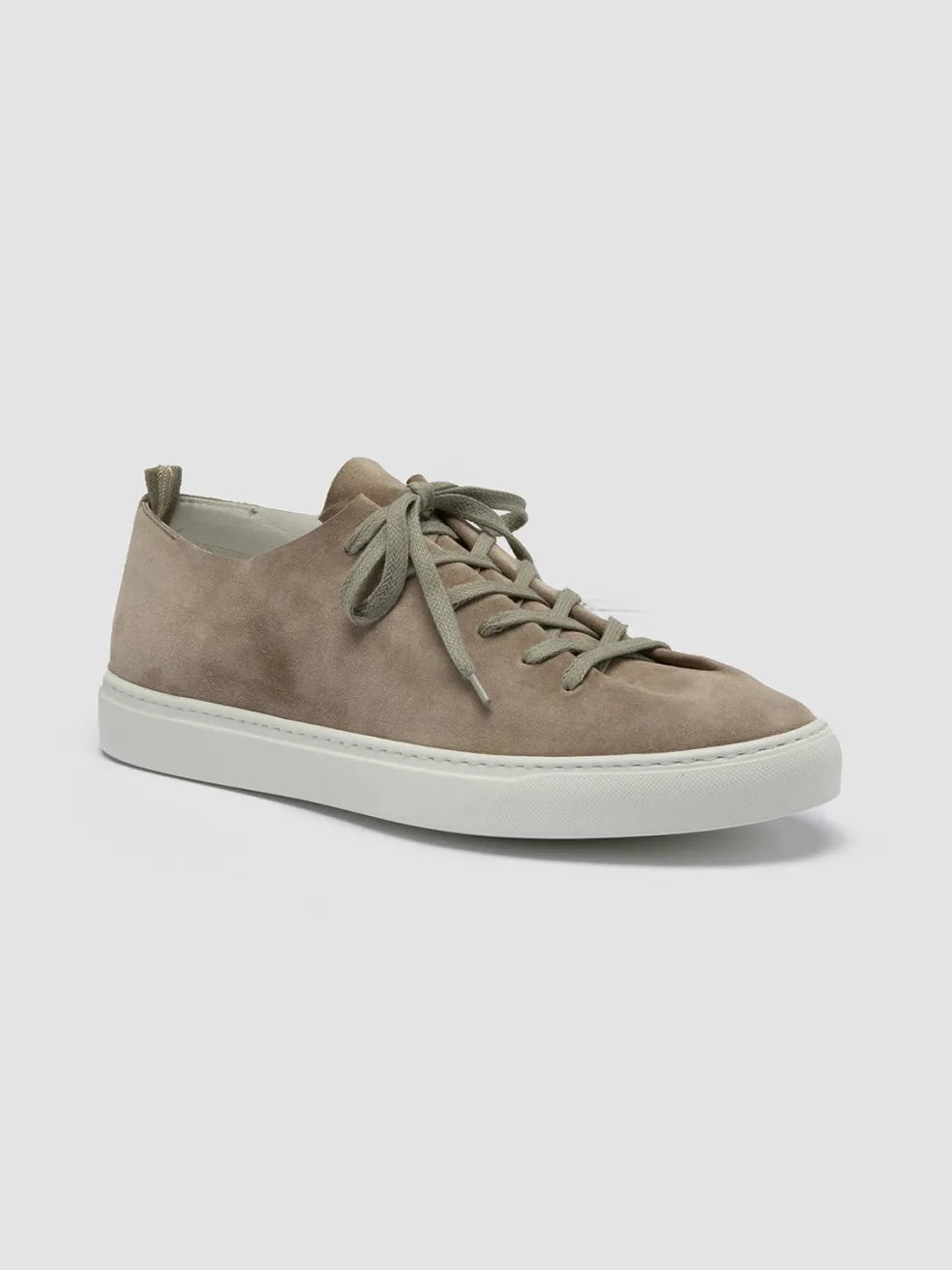Sale Officine Creative LEGGERA 001 - Suede Low Top Sneakers TAUPE
