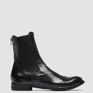 New Officine Creative LEXIKON 073 - Leather Chelsea Boots BLACK