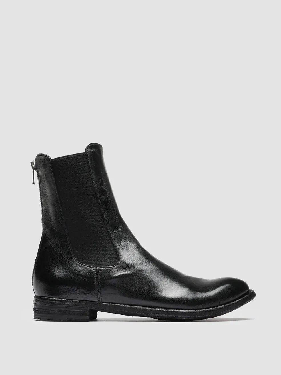 New Officine Creative LEXIKON 073 - Leather Chelsea Boots BLACK