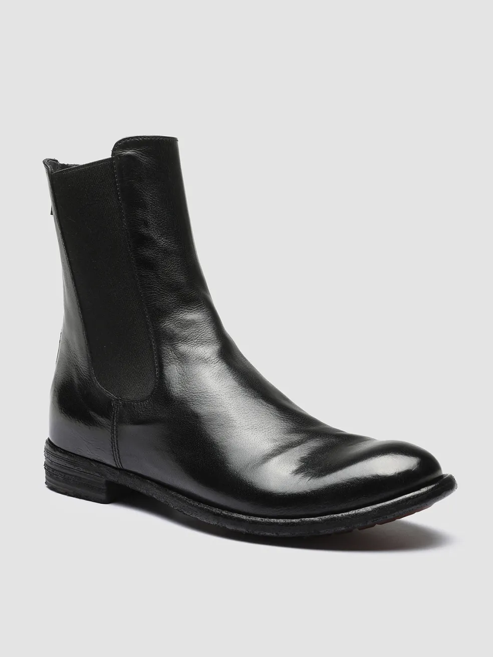 New Officine Creative LEXIKON 073 - Leather Chelsea Boots BLACK