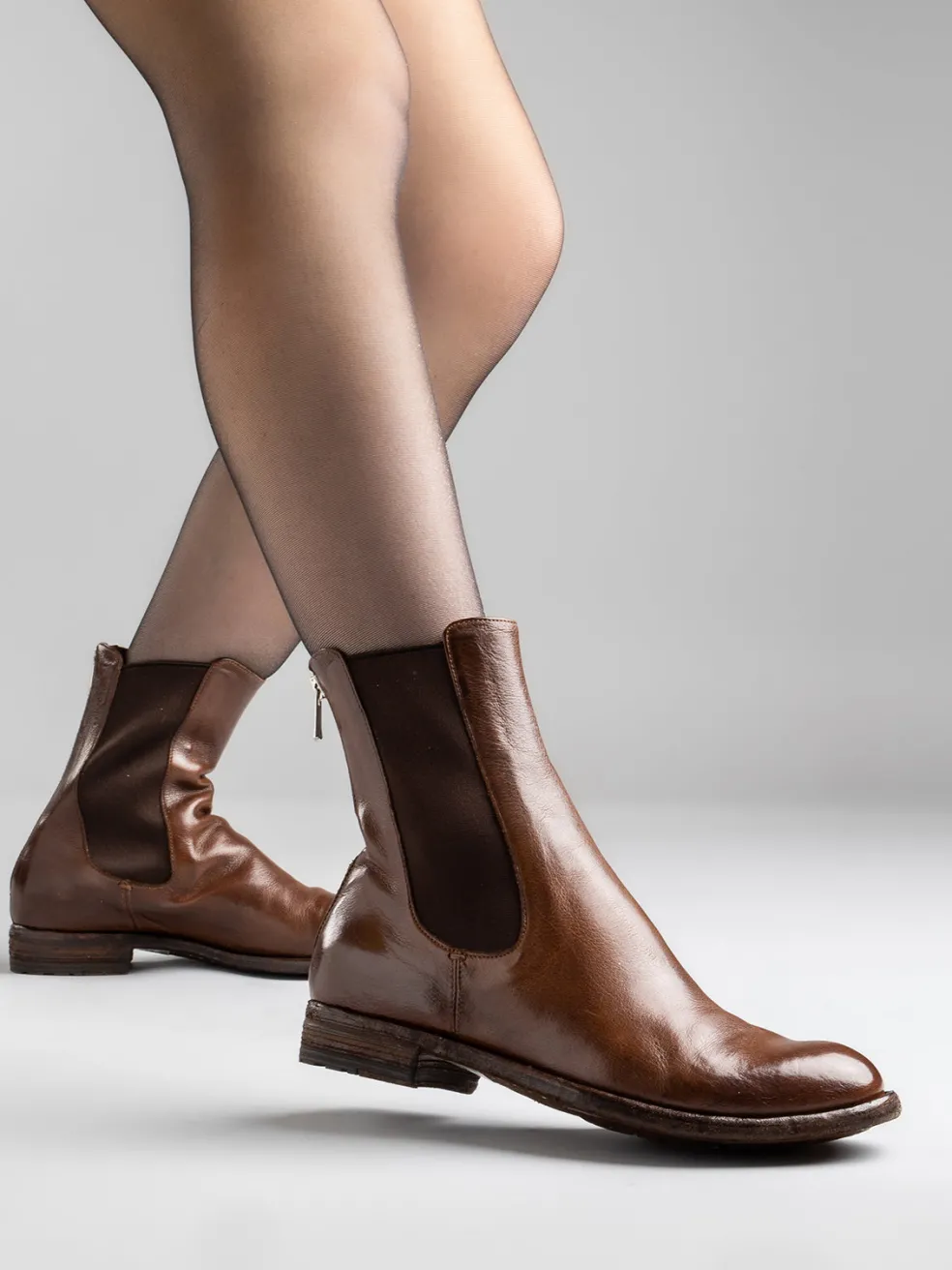 New Officine Creative LEXIKON 073 - Leather Chelsea Boots BLACK