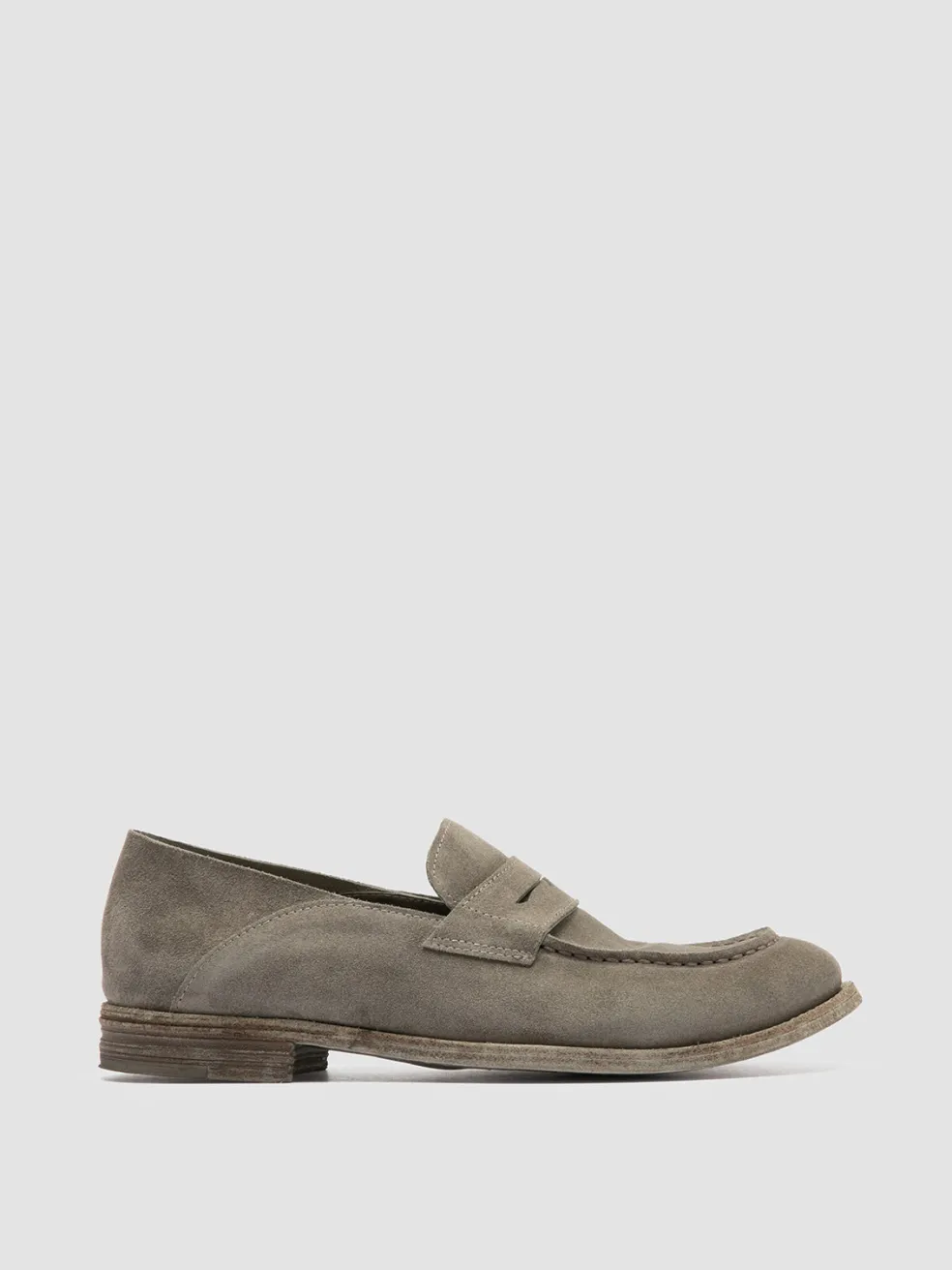 Outlet Officine Creative LEXIKON 516 - Suede Loafers GREEN
