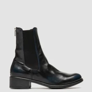 Discount Officine Creative LIS 003 - Blue Leather Chelsea Boots NAVYTONE/SUPERNERO                                
