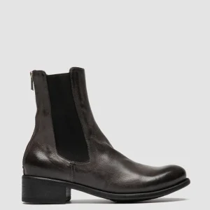 Fashion Officine Creative LIS 003 - Grey Leather Chelsea Boots MAGNETE                                           