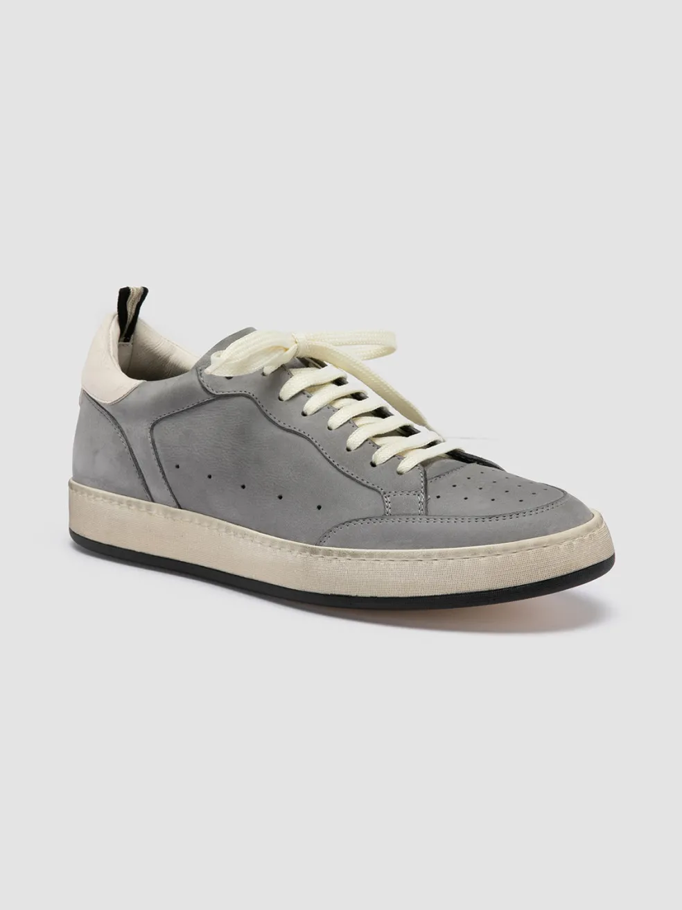 Best Sale Officine Creative MAGIC 002 - Grey Nubuck Low Top Sneakers MULTICOLOR