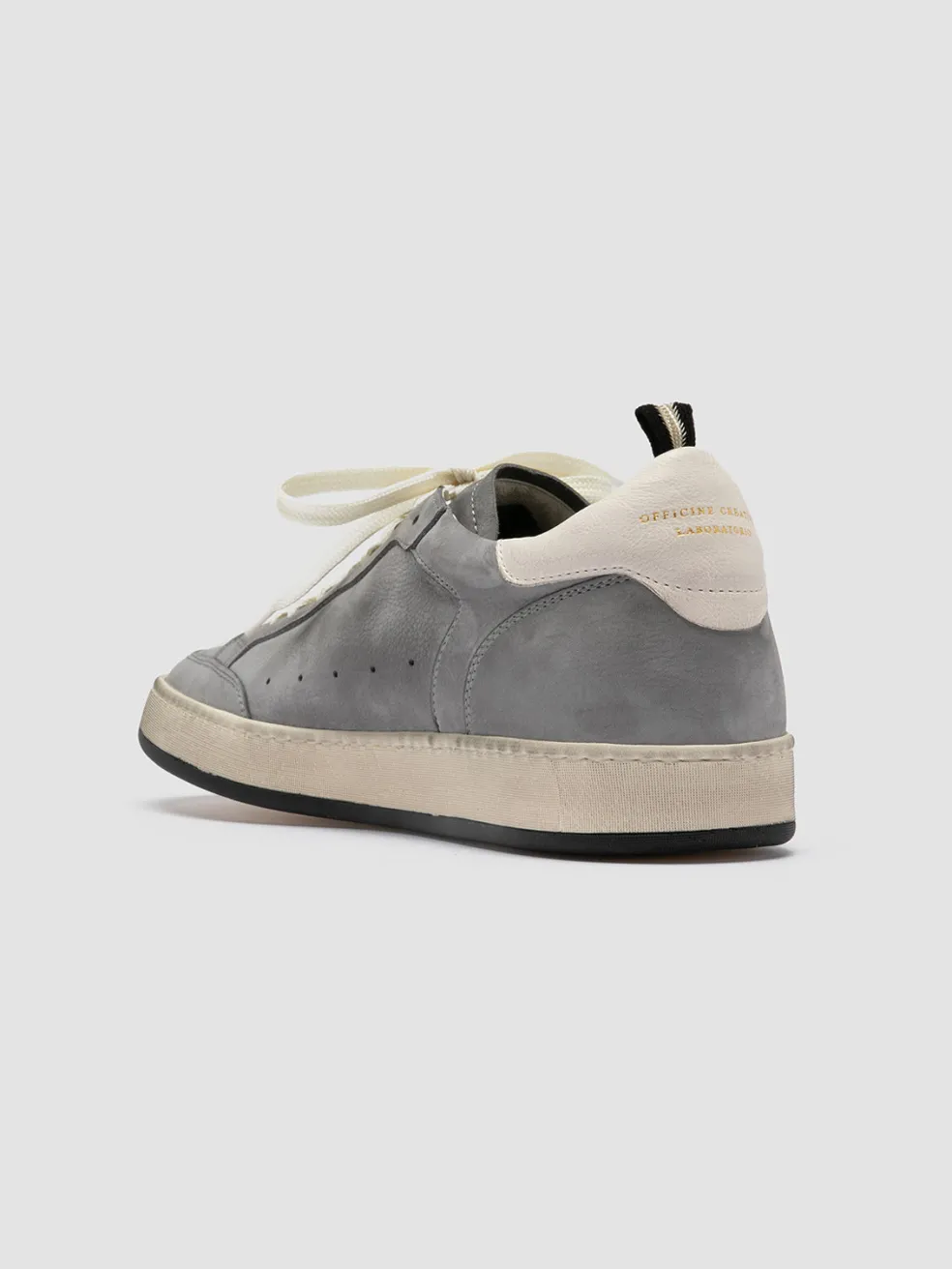Best Sale Officine Creative MAGIC 002 - Grey Nubuck Low Top Sneakers MULTICOLOR