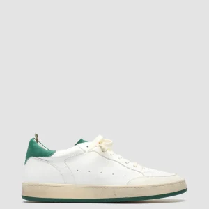 Sale Officine Creative MAGIC 001 - White Leather And Suede Low Top Sneakers MULTICOLOR