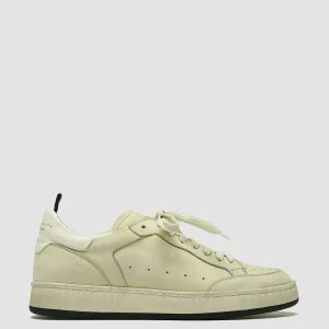 Online Officine Creative MAGIC 102 - White Suede And Leather Low Top Sneakers BEIGE/WHITE