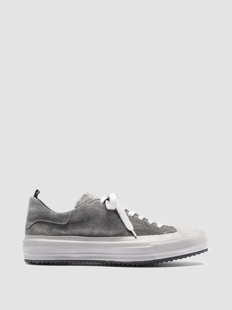 Cheap Officine Creative MES 105 - Grey Suede Sneakers SHADOW