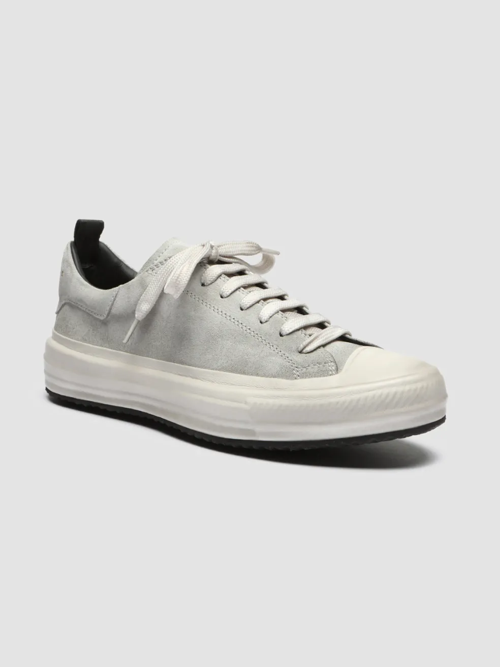 New Officine Creative MES 105 - Grey Suede Sneakers LIGHT GREY