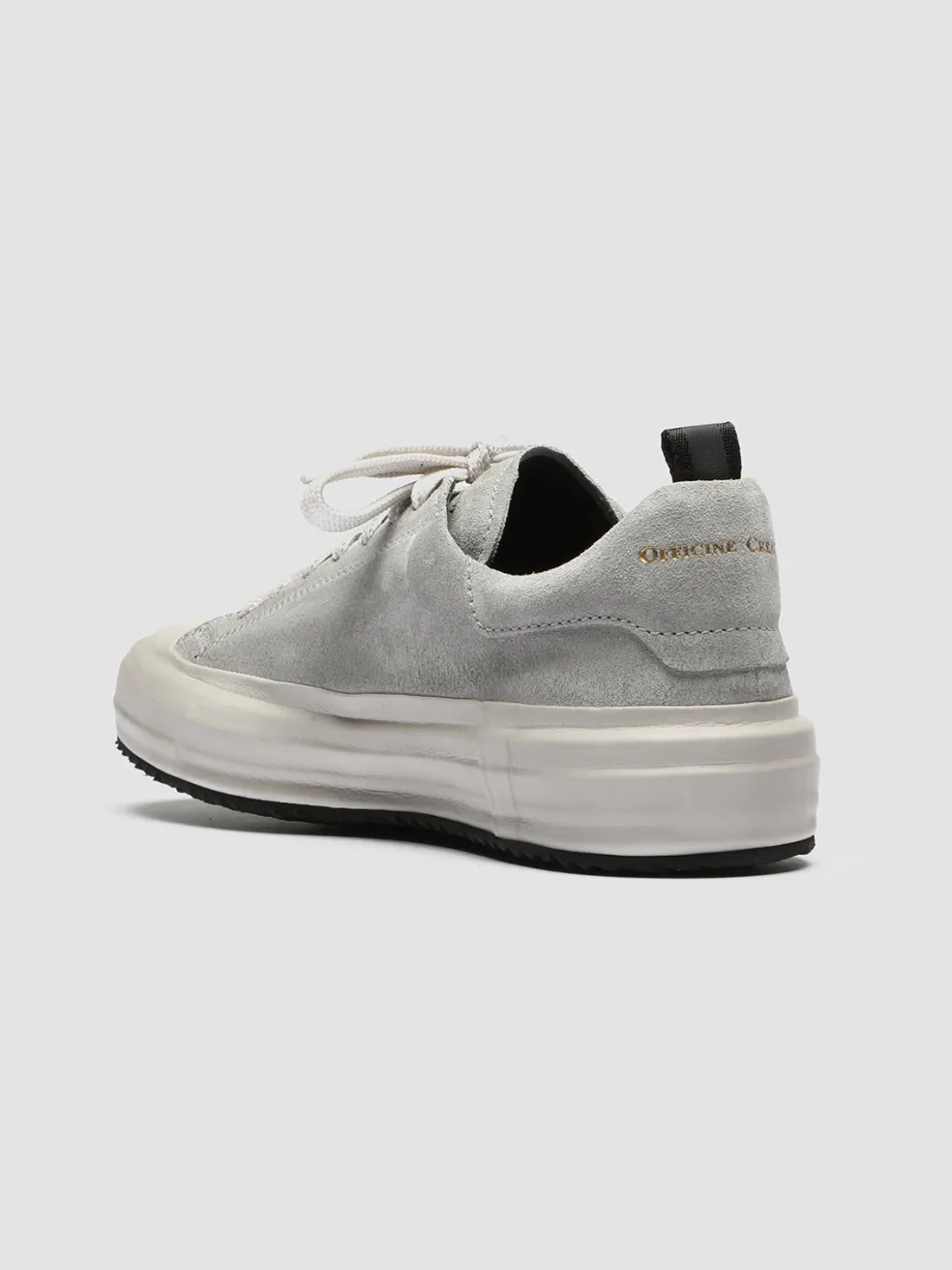 New Officine Creative MES 105 - Grey Suede Sneakers LIGHT GREY
